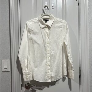 Banana Republic Cream Button Down Shirt